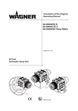 Yorkshire Spray Services Ltd - Wagner GA4000ACEC Manual