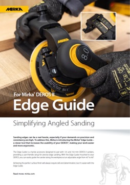 Yorkshire Spray Services Ltd - Mirka Brochure - Mirka Edge Guide DEROS 125-150mm Yorkshire Spray Services Ltd - Mirka Brochure - Mirka Edge Guide DEROS 125-150mm