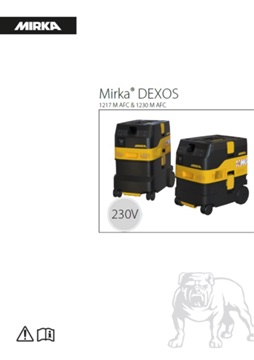 Yorkshire Spray Services Ltd - Mirka Dust Free Sanding - Mirka DEXOS 1217M & 1230M - Manual