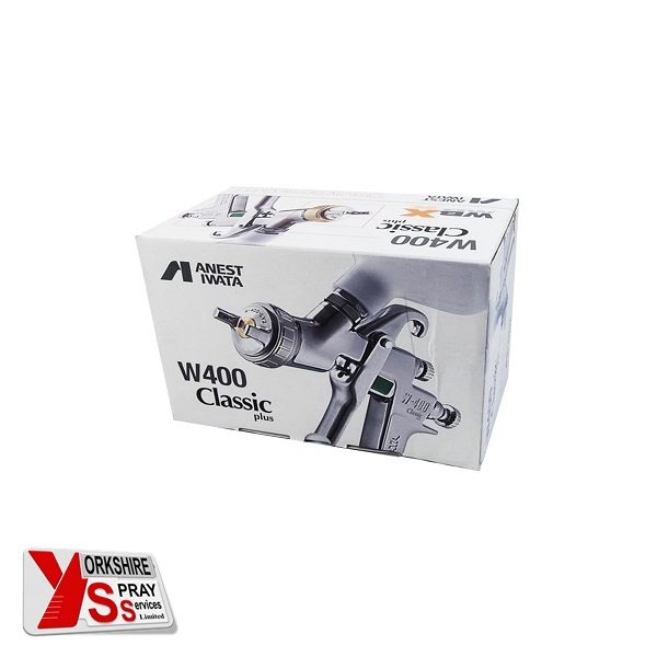 Yorkshire Spray Services Ltd - Anest Iwata W400WBX Classic Plus - Gravity Gun Boxed