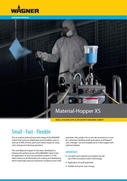 Yorkshire Spray Services Ltd - Wagner Small Cup Set Brochure Yorkshire Spray Services Ltd - Wagner Small Cup Set Brochure