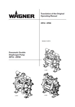 Yorkshire Spray Services Ltd - Wagner Zip52 & Zip80 Double Diaphragm Manual