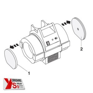 Yorkshire Spray Services Ltd – Wagner HVLP Filter Assy. Pack Detail