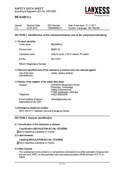 Yorkshire Spray Services Ltd - Wagner TSL Oil Safety Data Sheet Yorkshire Spray Services Ltd - Wagner TSL Oil Safety Data Sheet