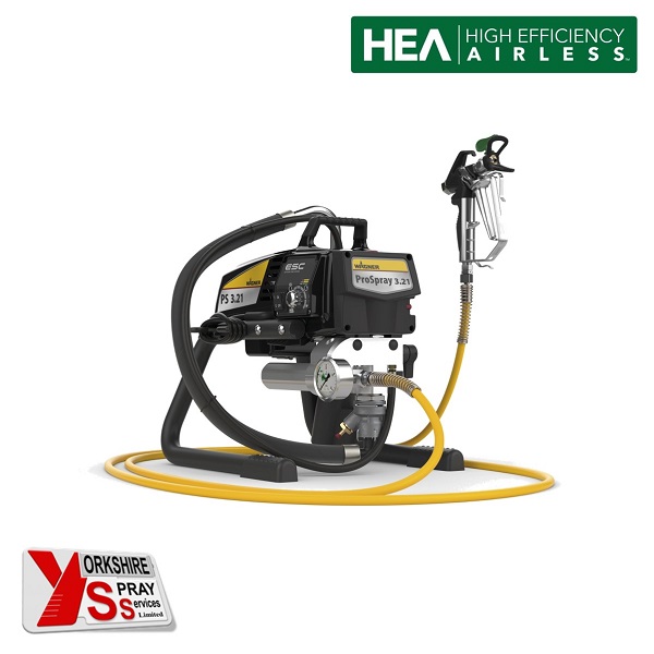 Yorkshire Spray Services Ltd - Wagner Pro Spray 3.21 HEA Airless Paint Sprayer Yorkshire Spray Services Ltd - Wagner PS 3.21 HEA Airless Paint Sprayer