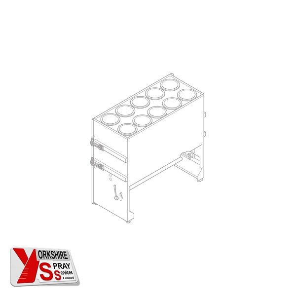 Yorkshire Spray Services Ltd - Wagner ICF Recovery System - Filter Trolley
