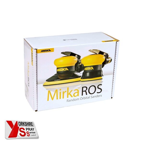 Yorkshire Spray Services Ltd - Mirka Sander - Mirka ROS 525CV 125mm Central Vacuum Orbit 2,5 Boxed