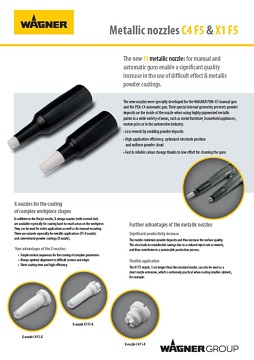 Yorkshire Spray Services Ltd - Wagner Metallic Powder Nozzles