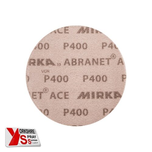 Yorkshire Spray Services Ltd - Mirka Sanding & Abrasives - Mirka Abranet Ace 125mm Grip Disc Back