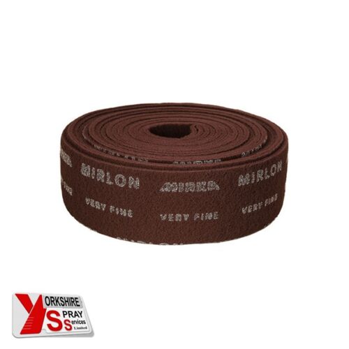 Yorkshire Spray Services Ltd - Mirka Sanding & Abrasives - Mirka Mirlon P360 - 115mm x 10m Roll