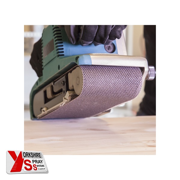 Yorkshire Spray Services Ltd – Mirka Sanding & Abrasives – Mirka Abranet Max 100 x 610mm Belt – Action