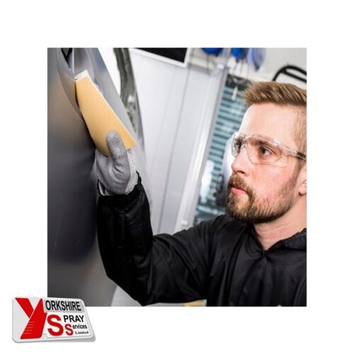 Yorkshire Spray Services Ltd - Mirka Sanding & Abrasives - Mirka Goldflex Soft 115 x 125mm Action 1