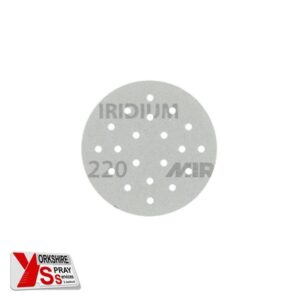 Yorkshire Spray Services Ltd – Mirka Sanding & Abrasives – Mirka Iridium 77mm Grip 20 Holes Disc