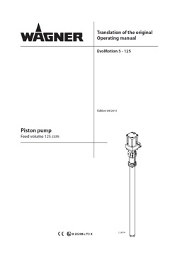Yorkshire Spray Services Ltd - Wagner Low Pressure Piston Pump - Wagner EvoMotion 5-125 Manual jpg