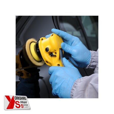 Yorkshire Spray Services Ltd - Mirka Polishing Solutions - Mirka Lambswool Pro Pad 150mm Grip - Action - Mirka Part No. 7991500211