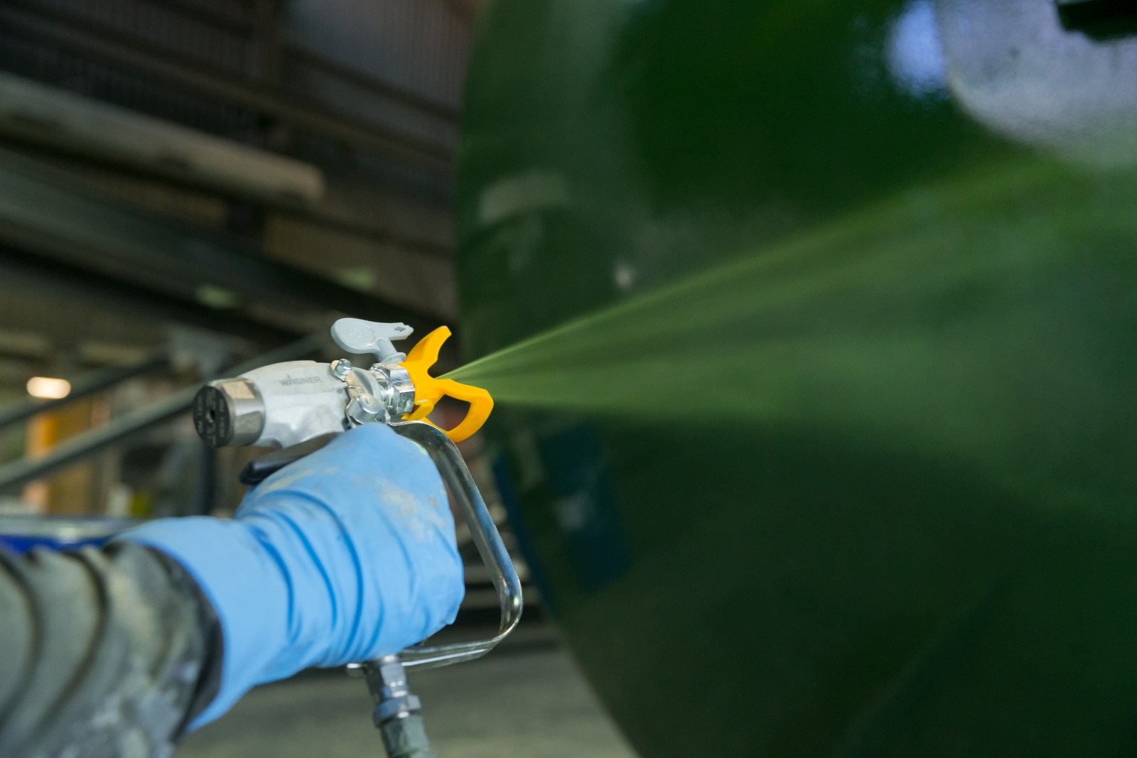 Yorkshire Spray Services Ltd - Wagner Protective Coatings - Wagner PROTEC Range - Action 2