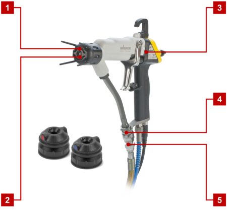 Yorkshire Spray Services Ltd - Wagner Electrostatic Application - Wagner GM50000EAC Features & Benefits Yorkshire Spray Services Ltd - Wagner Electrostatic Application - Wagner GM50000EAC Features & Benefits