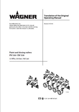 Yorkshire Spray Services Ltd - Wagner Paint & Dosing Valve PV530 & DV530 DN4 Manual jpg