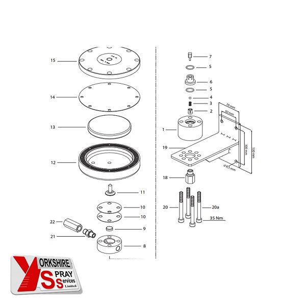 Yorkshire Spray Services Ltd – Wagner MPR Seal Gasket Set – Wagner Part No. T9061.00 & T9061.00A