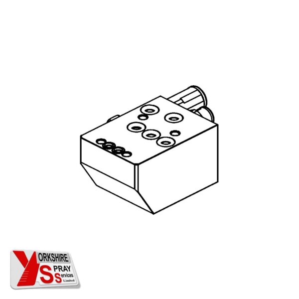 Yorkshire Spray Services Ltd – Wagner AirCoat – Wagner Base Plate GA4000ACIC-R – Rear Con. Part No. 2308810