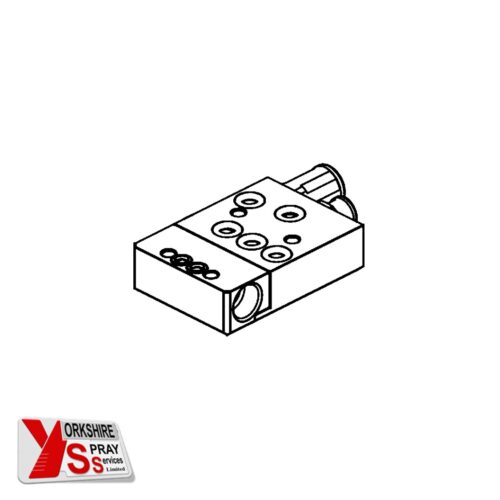 Yorkshire Spray Services Ltd - Wagner AirCoat - Wagner Base Plate GA4000ACIC-S - Side Con. Part No. 2363386