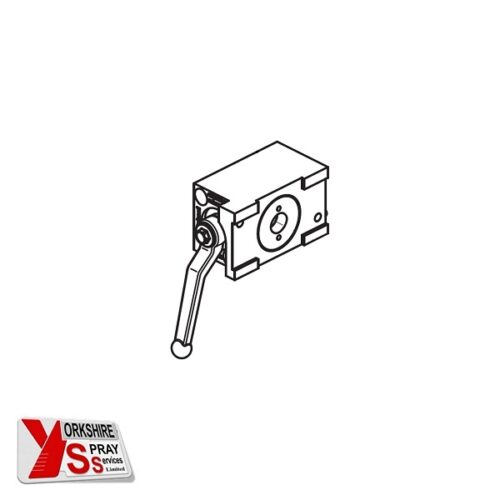 Yorkshire Spray Services Ltd - Wagner Cobra Spares - Wagner Edge Ball Valve BC Assy. - Part No. 2391704 - 2311016