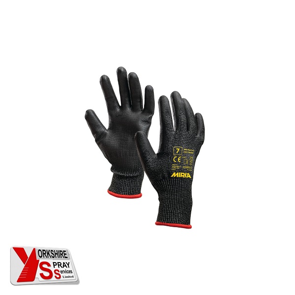 Yorkshire Spray Services Ltd – Mirka Personal Protection – Mirka Safety Glove Cut-D – Size 7 – Part No. 9190250007