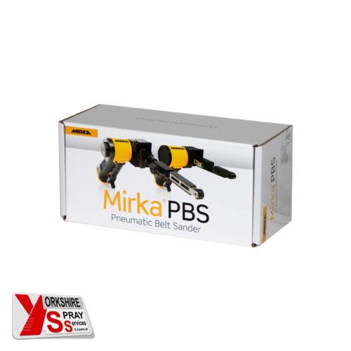 Yorkshire Spray Services Ltd - Mirka Pneumatic Belt Sanding - Mirka PBS Belt Sander 10NV Boxed - Part No. 8995103301