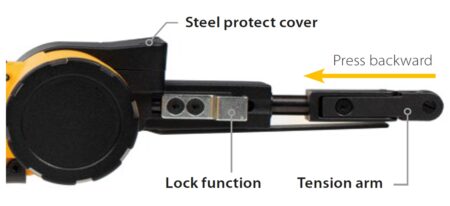 Yorkshire Spray Services Ltd - Mirka Pneumatic Belt Sanding - Mirka PBS Belt Sander Belt Replacement Details b