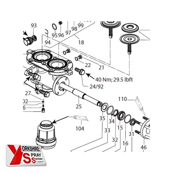 Yorkshire Spray Services Ltd – Wagner Service Piston – Cobra – Part No. 322917 & 2314671
