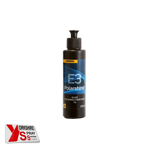 Yorkshire Spray Services Ltd – Mirka Polishing – Polarshine E3 Glass Polishing Compound