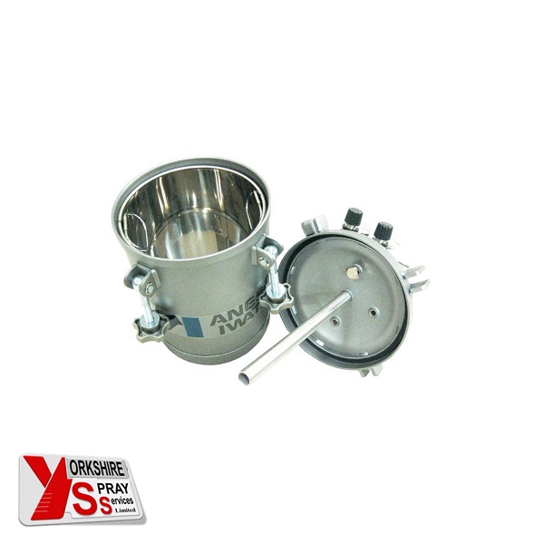 Yorkshire Spray Services Ltd – Anest Iwata Low Pressure Finishing – Anest Iwata Pressure Pot PET-10 – Part No. 14972400 (2)