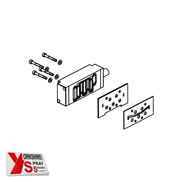 Yorkshire Spray Services Ltd – Wagner Low Pressure Finishing – Wagner Reversing Valve IS01 N_1- Wagner Part No. P498.00KNE