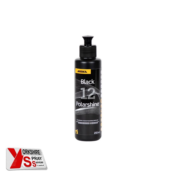 Yorkshire Spray Services Ltd – Mirka Polishing – Polarshine 12 Black Polishing Compound – 250ml