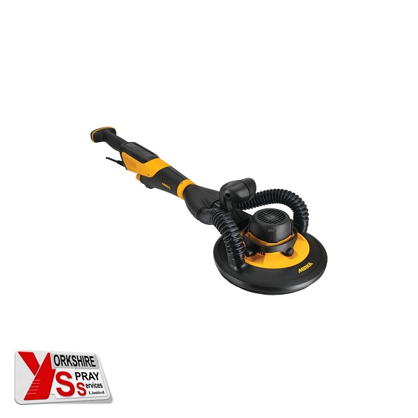 Yorkshire Spray Services Ltd – Mirka LEROS-S 950XCV 225mm 5.0mm Orbit – Dual Voltage – with Bag – Part No. MIW95071BAUK