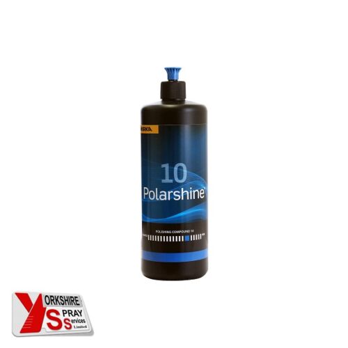 Yorkshire Spray Services Ltd - Mirka Polishing - Polarshine 10 Polishing Compound 1ltr - Part No. 7995010111