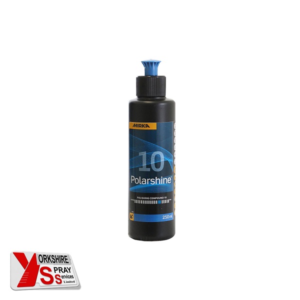 Yorkshire Spray Services Ltd – Mirka Polishing – Polarshine 10 Polishing Compound 250ml – Part No. 7995002511