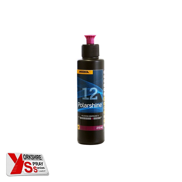 Yorkshire Spray Services Ltd – Mirka Polishing – Polarshine 12 Polishing Compound 250ml – Part No. 7991202511