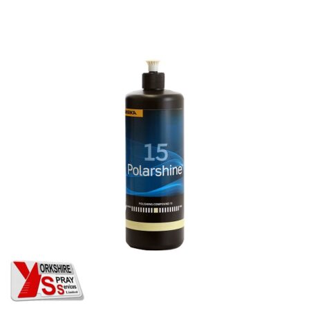 Yorkshire Spray Services Ltd - Mirka Polishing - Polarshine 15 Polishing Compound Yorkshire Spray Services Ltd - Mirka Polishing - Polarshine 15 Polishing Compound 1ltr - Part No. 7994015111