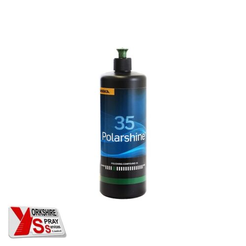 Yorkshire Spray Services Ltd - Mirka Polishing - Polarshine 35 Polishing Compound 1ltr - Part No. 7992810111