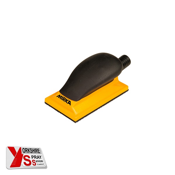 Yorkshire Spray Services Ltd – Mirka Dust Free Sanding – Hand Sanding Block 70 x 125mm – Mirka Part No. 8391400111