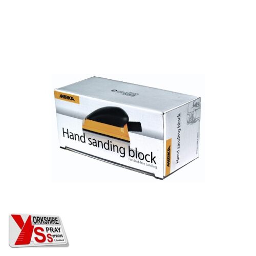 Yorkshire Spray Services Ltd - Mirka Dust Free Sanding - Mirka Hand Sanding Block 70 x 125mm - Boxed