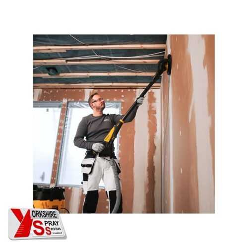 Yorkshire Spray Services Ltd - Mirka LEROS 950XCV 225mm 5.0mm Orbit - Dual Voltage - Part No. MIW95070BAUK - Action a