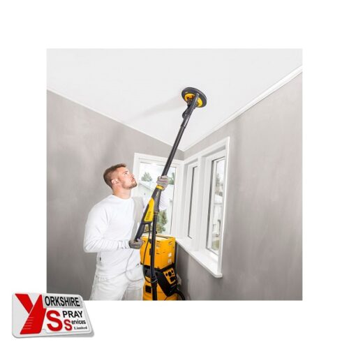 Yorkshire Spray Services Ltd - Mirka LEROS 950XCV 225mm 5.0mm Orbit - Dual Voltage - Part No. MIW95070BAUK - Action b