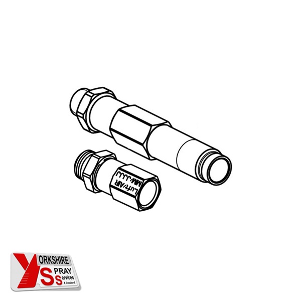 Yorkshire Spray Services Ltd – Wagner AirCoat – Wagner GM4700AC Swivel Joint Set – Part No’s 2320016 & 2324766