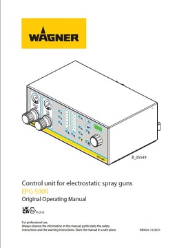 Yorkshire Spray Services Ltd - Wagner Electrostatic Application - Wagner EPG5000 Manual