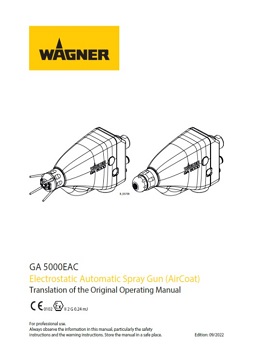 Yorkshire Spray Services Ltd - Wagner Electrostatic Automatic - Wagner GA5000EAC Auto Gun Manual jpg