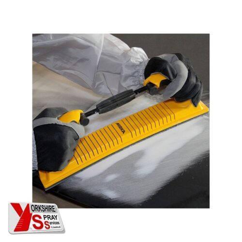 Yorkshire Spray Services Ltd - Mirka Sanding - Mirka File Board 70 x 400mm - Medium - Mirka Part No. 8391150111 Action
