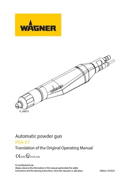 Yorkshire Spray Services Ltd - Wagner Automatic Powder Coating - Wagner PEA-X1 Auto Gun Manual jpg
