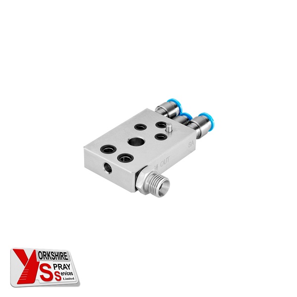 Yorkshire Spray Services Ltd – Wagner TOPFINISH – Wagner GA1020 & GA1030 Stainless Steel Adaptor Plate – Part No. 2407163